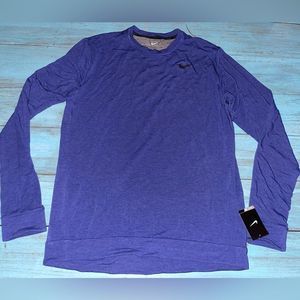 New Mens XL-Tall Nike Long Sleeve Crew Neck Training Shirt 742208 455